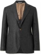 Brunello Cucinelli - Linen Suit Jacket - Gray