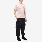 Stone Island Men's Patch T-Shirt in Pink