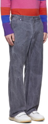 Acne Studios Grey Workwear Trousers