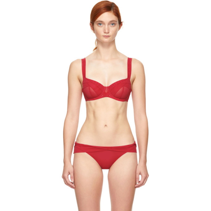 Photo: Chantal Thomass Red Encens Moi Underwire Bra