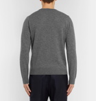 Mr P. - Slim-Fit Merino Wool Sweater - Gray