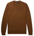 Theory - Merino Wool Sweater - Chocolate