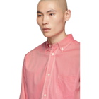 Comme des Garcons Homme Pink Oxford Shirt