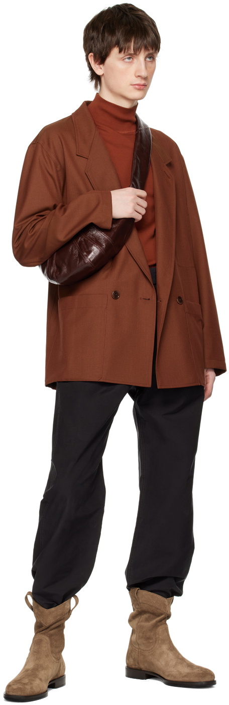 LEMAIRE Brown Western Boots