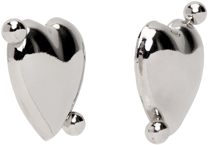 ハート型ピアス SASHA ☆ JUSTINE CLENQUET Justine Clenquet Sasha Earrings | Shopbop