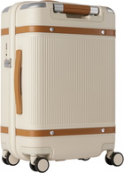 Paravel Beige Aviator Carry-On More Suitcase