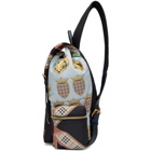 Burberry Multicolor Large Archive Scarf Print Backpack