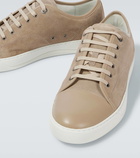 Lanvin DBB1 leather-trimmed sneakers