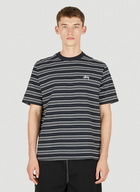 Henry Striped T-Shirt in Black