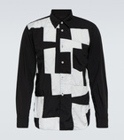 Comme des Garçons Homme Deux Patchwork shirt