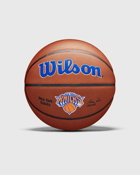 Wilson Nba Team Alliance Basketball Ny Knicks Size 7 Brown - Mens - Sports Equipment
