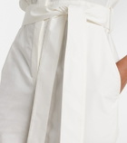 Elie Saab Belted cotton jumpsuit
