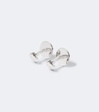 Dunhill Sterling silver cufflinks with onyx