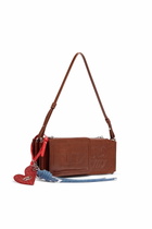 Diesel Flag-D-Modular logo-embossed shoulder bag - Shoulder Bags - Unisex - Brown