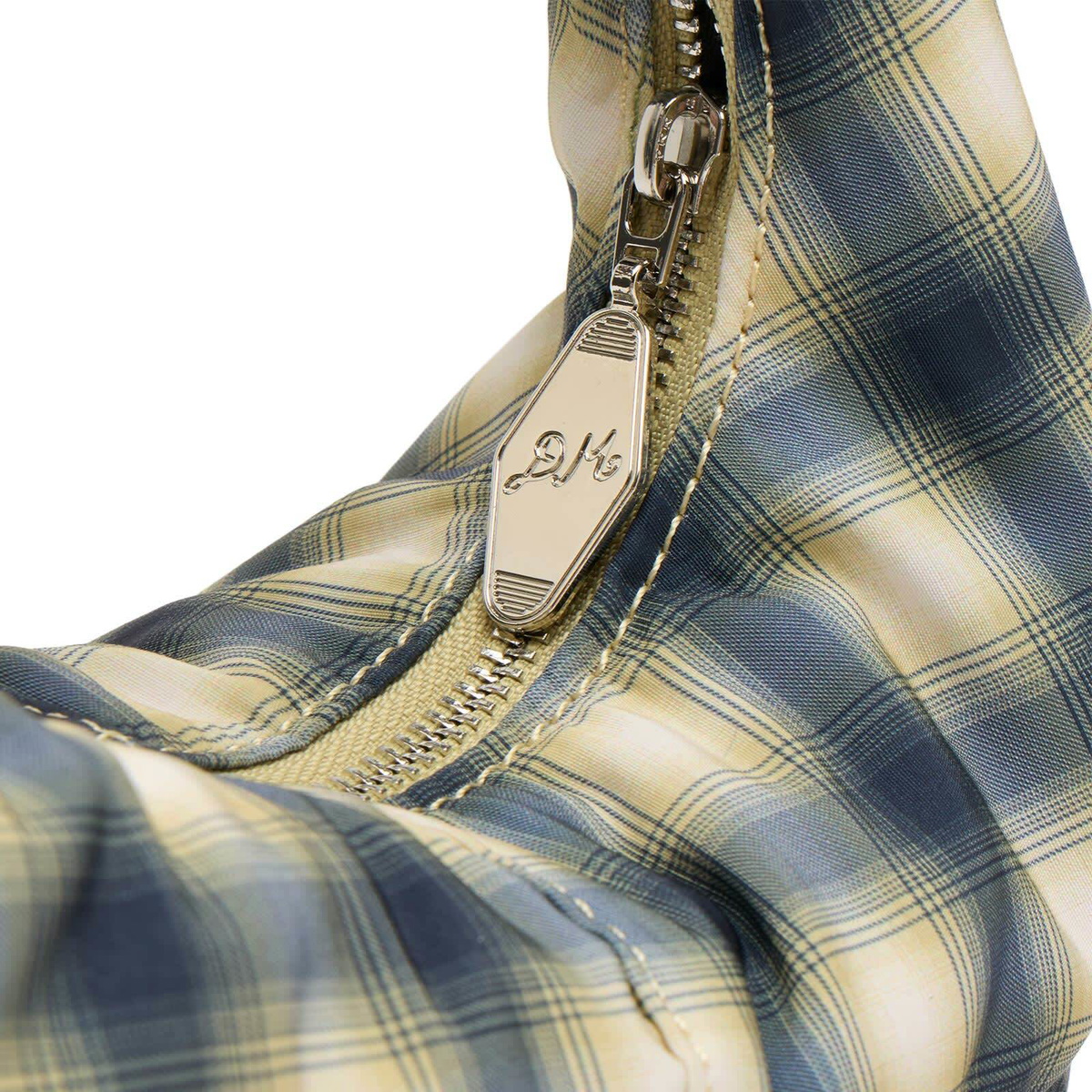 Damson Madder Women's Roo Check Tie Bag in Multi 
