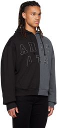 Axel Arigato Black & Gray Legend Hoodie