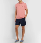 Polo Ralph Lauren - Slim-Fit Loopback Cotton-Jersey Polo Shirt - Antique rose