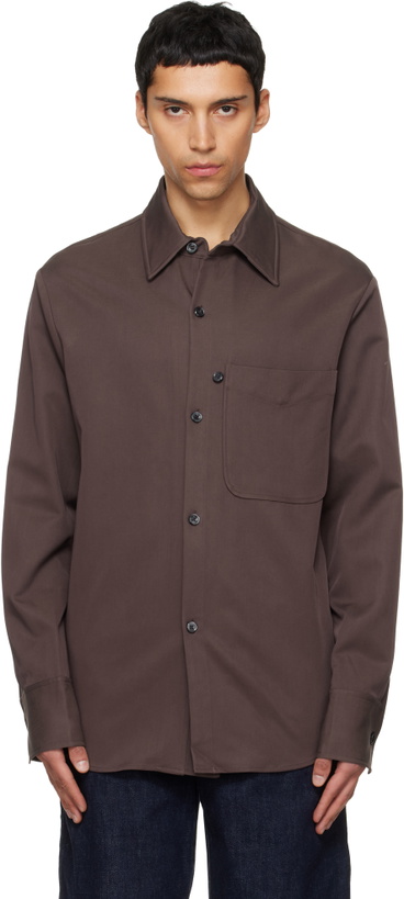 Photo: NULLUS Brown Violin Shirt