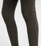 Max Mara Cashmere and wool-blend tights