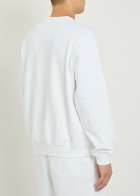 Casablanca Casa Way Printed Cotton Sweatshirt White