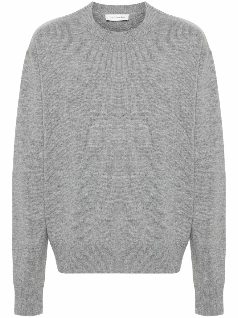 The Frankie Shop Grey Quinton Merino-Wool Sweater