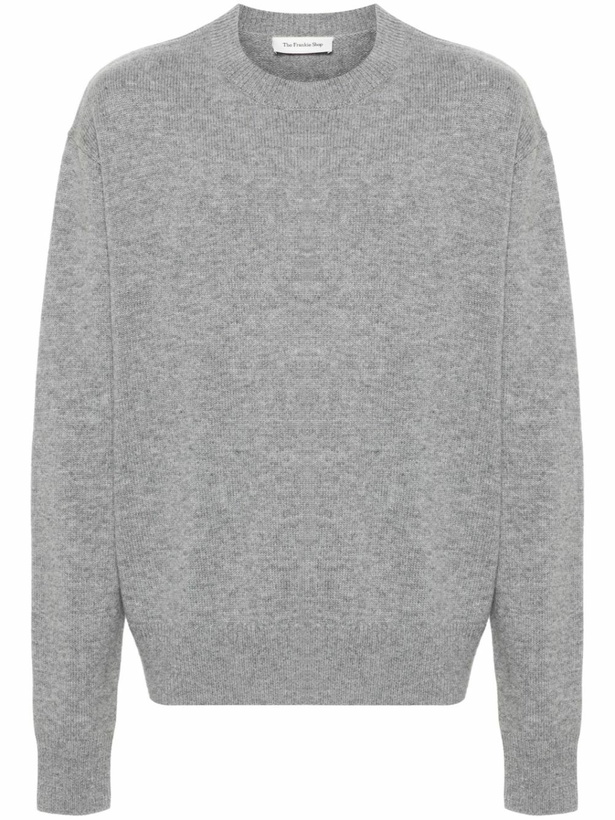 Photo: The Frankie Shop Grey Quinton Merino-Wool Sweater