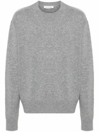 The Frankie Shop Grey Quinton Merino-Wool Sweater