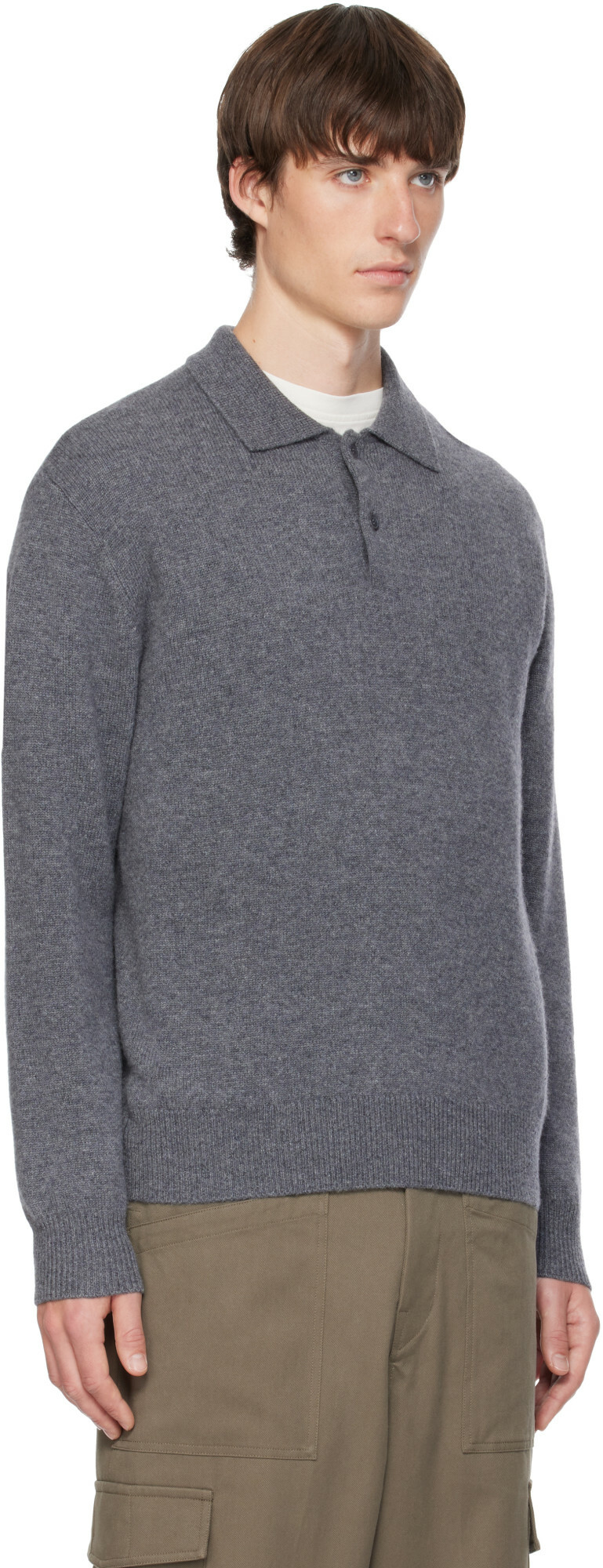 LISA YANG Gray Rufus Polo