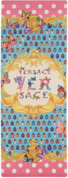 Versace Pink & Blue Butterflies Yoga Set