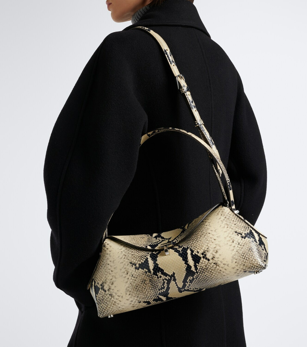 Toteme T-Lock Small leather shoulder bag