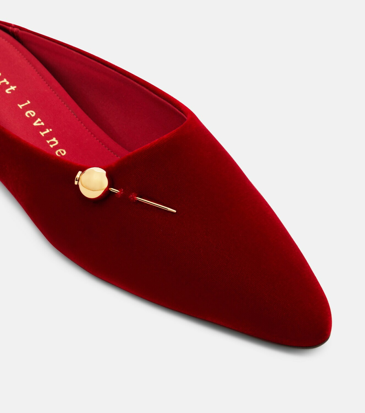 Herbert Levine Sleep On It velvet mules
