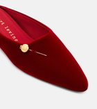 Herbert Levine Sleep On It velvet mules