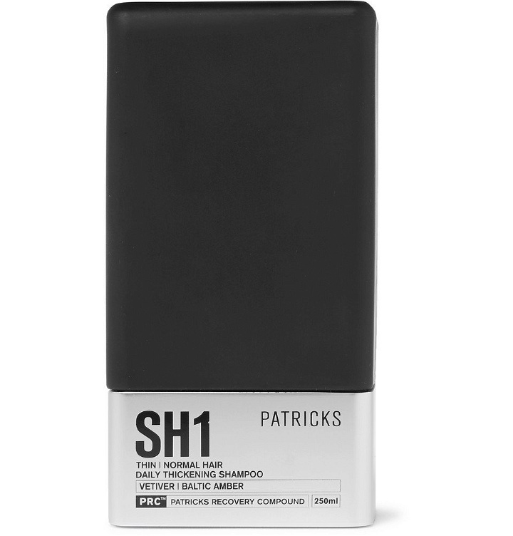 Photo: Patricks - SH1 Daily Thickening Shampoo, 250ml - Men - Black