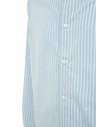 GUCCI - Gg Stripe Fil Coupé Cotton Shirt