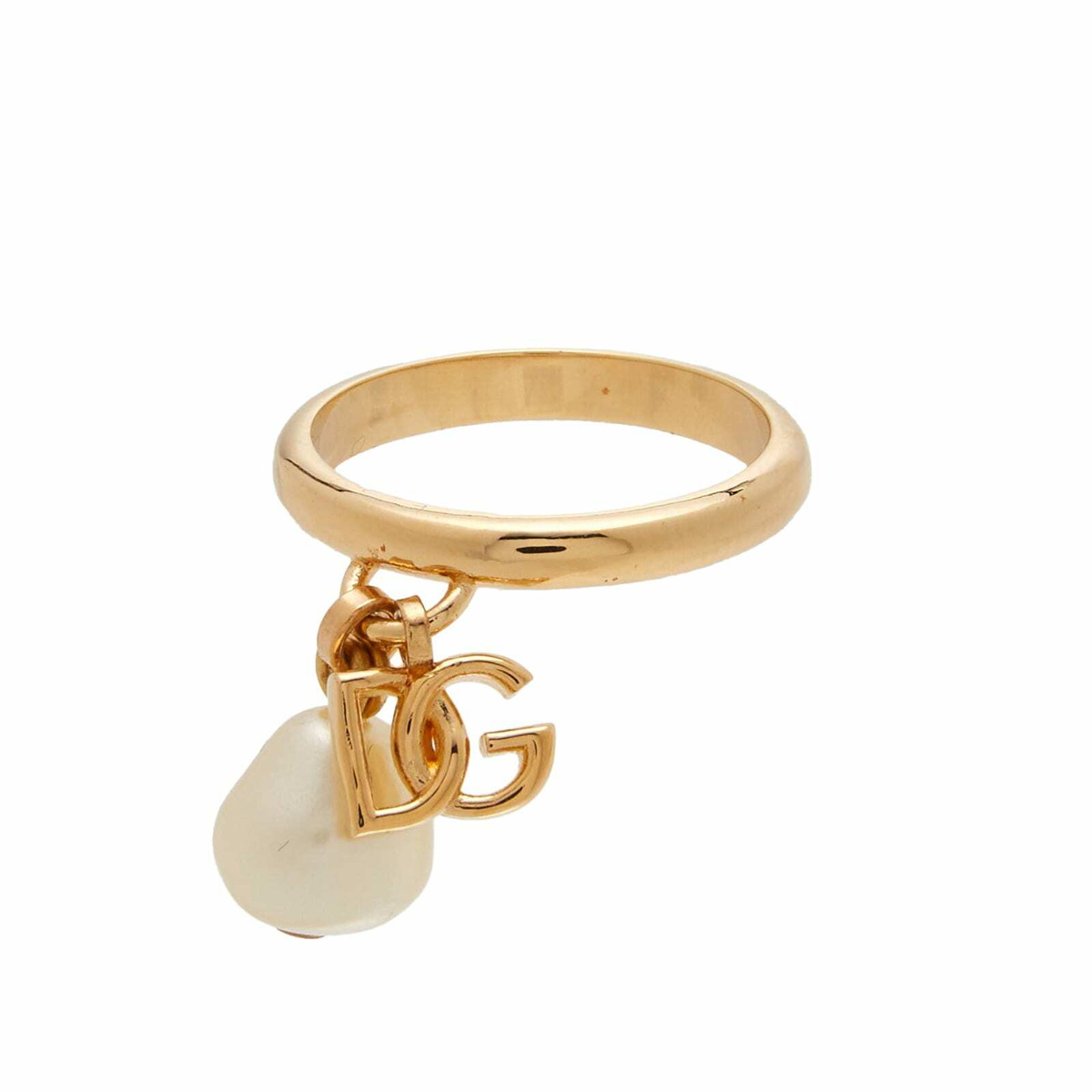 Dolce & Gabbana Women's Logo Ring in Oro