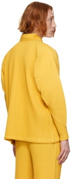 Homme Plissé Issey Miyake Yellow Monthly Color August Jacket