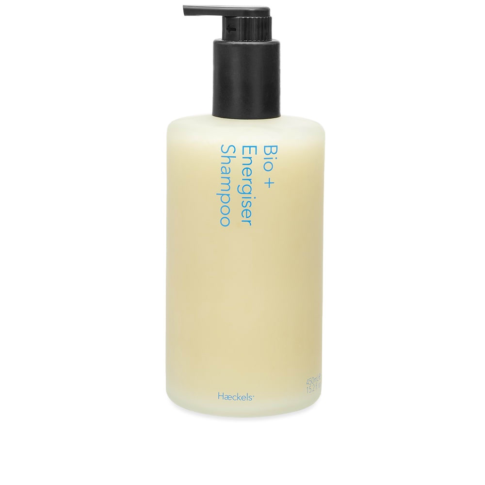 Photo: Haeckels Bio+ Energiser Shampoo in 450ml