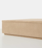 Michaël Verheyden Suede and wooden letterbox