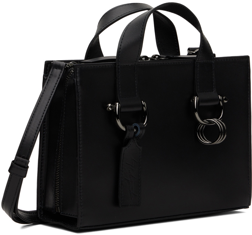 Yohji Yamamoto Black discord Mini Zipper Bag Yohji Yamamoto