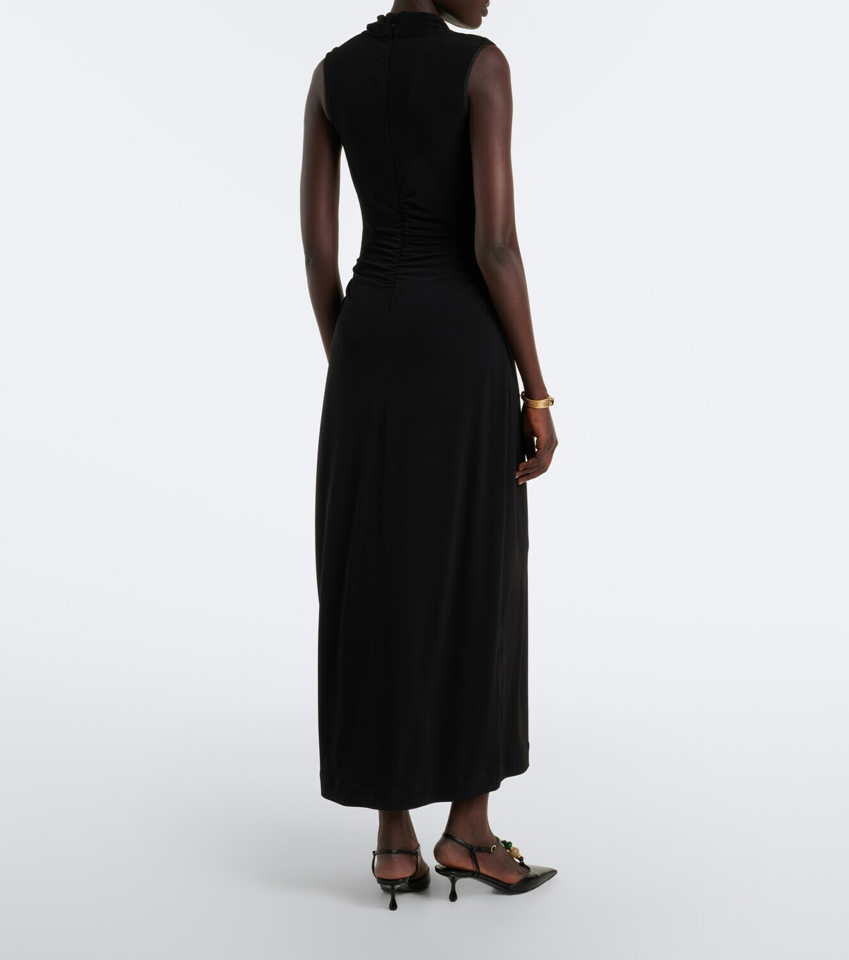 Altuzarra Betsy embellished jersey midi dress