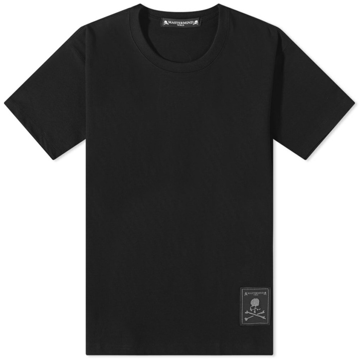 Photo: MASTERMIND WORLD Men's Emblem Logo T-Shirt in Black