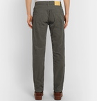 visvim - Fluxus 02 Slim-Fit Cotton-Corduroy Trousers - Men - Gray