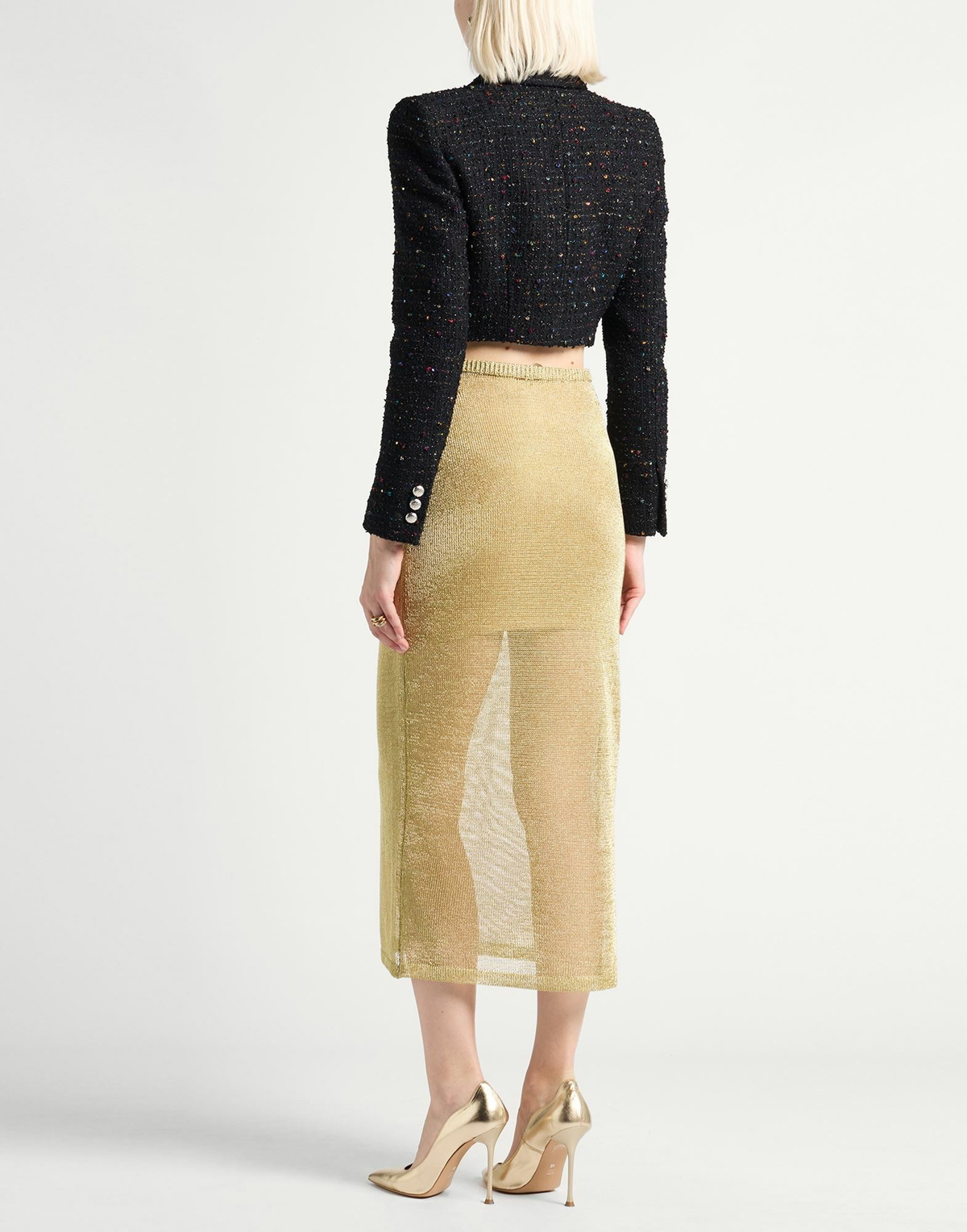 Alessandra Rich Womens Blazer in Black