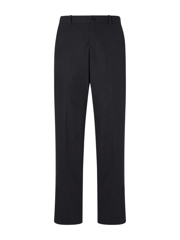 Photo: A.P.C. - Dylan Straight-Leg Cotton-Poplin Trousers - Black