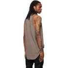Rick Owens Gray Tower Pony Tank Top
