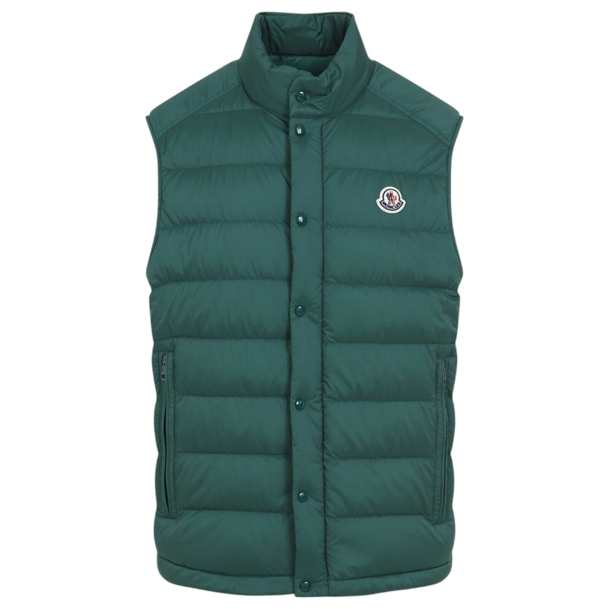 Moncler Men's Genius x Fragment Marsh Padded Gilet in Blue