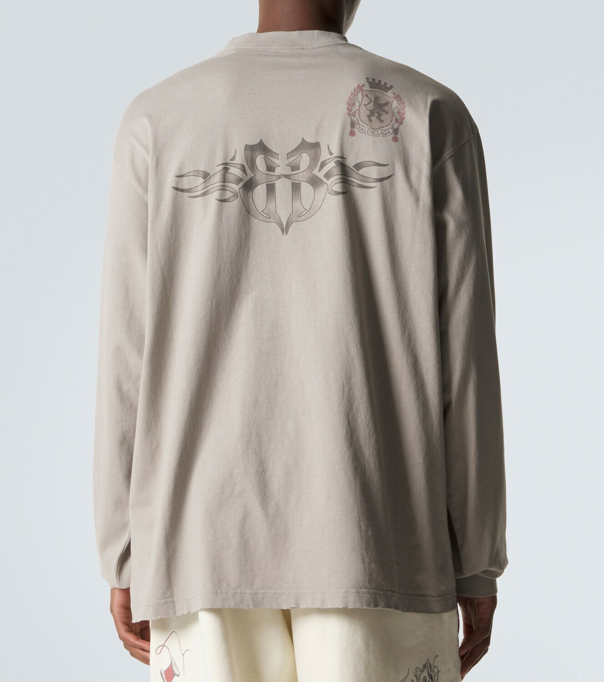 Balenciaga Printed cotton jersey T-shirt
