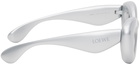 LOEWE Silver Inflated Butterfly Sunglasses