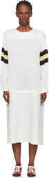 Stefan Cooke Off-White Stadium Midi Dress