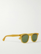 Garrett Leight California Optical - Byrne Sun Round-Frame Tortoiseshell Acetate Sunglasses